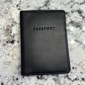Coach Leather Passport Wallet EUC